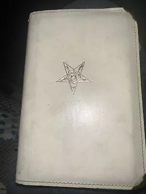 Ritual Of The Order Eastern Star Grand Chapt. 1967 Masonic Ceremony Symbols Book • $9.90