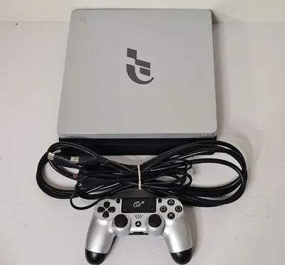 $389.95 • Buy Sony Playstation 4 Ps4 Slim Rare Gran Turismo Video Game Console 1tb Silver