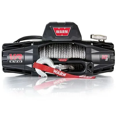 WARN VR EVO 10-S 10000 Lbs Electric 12V DC Winch Synthetic Rope | 4WD 4x4 Off-R • $1399.95