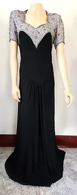 Fabulous Vintage 1940s Beautiful & Classic Beaded Evening Gown • $95
