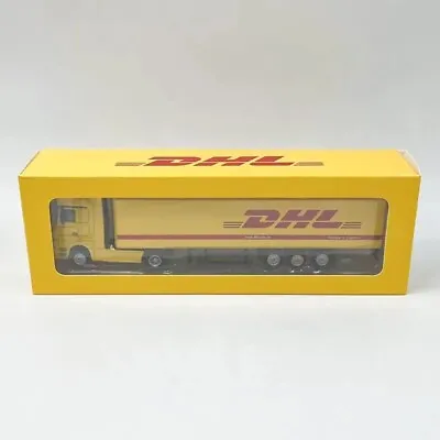 1/87 Scale Model Truck - DHL Cargo Truck Model With Container Compartment • £38.99