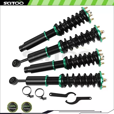 Scitoo Coilovers 4x Front+Rear Adj Height Struts Shocks For 2003-07 Honda Accord • $234.79