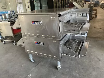 2018 Middleby Marshall PS638G Gas Conveyor Pizza Oven Double Stack WOW2 Kitchen • $9750