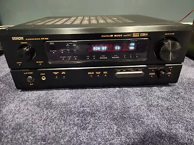 Denon AVR-1803 Amplifier 5.1 Home Theater A/V Surround Sound Receiver Tested • $225