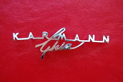 Vw  Karmann Ghia  Chrome Dash Script New One 1967-1974 Coupe Or Convertible!! • $29