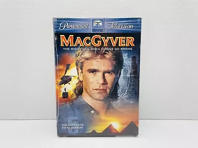 New Richard Dean Anderson Macgyver Fifth 5th Season 5 Five 6 Disc Tv Dvd 1989 • $17.50