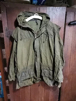 Vintage Well Loved BARBOUR WAX JACKET 42 • $85