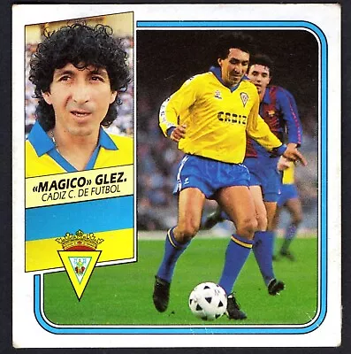 Jorge Magico Gonzalez - Cadiz Cf 1989-90 Card Liga Este Panini 89/90 Recovered • $90