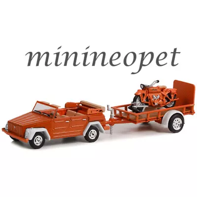 1973 Volkswagen Thing Type 181 Utility Trailer & 1920 Indian Scout 1/64 32260 C • $13.97