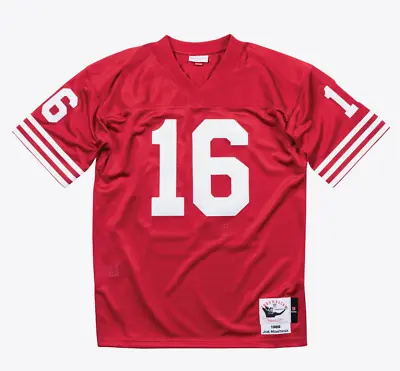 Authentic Joe Montana San Francisco 49ers Jersey Mitchell & Ness Throwback XL • $150