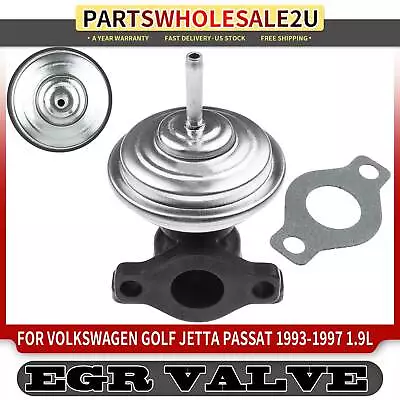 Exhaust Recirculation EGR Valve For Volkswagen Golf Passat Jetta L4 1.9L Diesel • $26.99