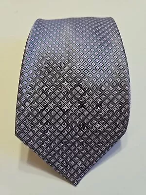 Stefano Ricci Beautiful Grey/Lavender Diamond Print Tie Made In Italy 100% Silk • $80
