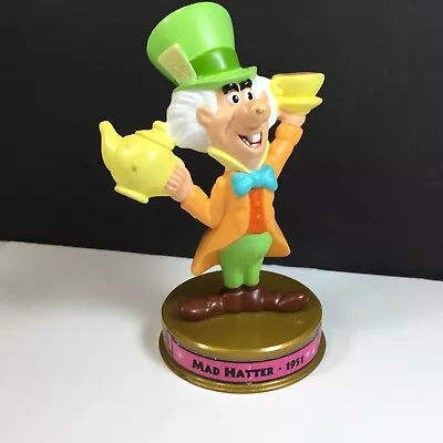 2002 McDonald's Happy Meal 100 Years Of Disney Magic Mad Hatter Figure Cake Top • $5.40