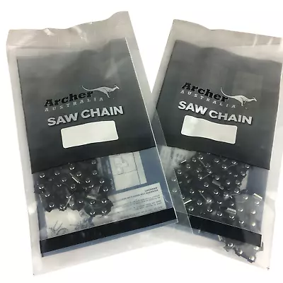 Archer Chainsaw Chain Echo CS-352ES CS 352ES 14  3/8LP .050 1.3 53DL X2 • £16.20