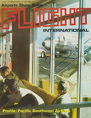 Flight International (25 Jun 1970) PSA Airlines Malaysia Air Force News • $12.75