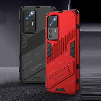 For Xiaomi Redmi Note 10 11 Pro Mi 11T 12T Rugged Shockproof Bracket Case Cover • $4.59