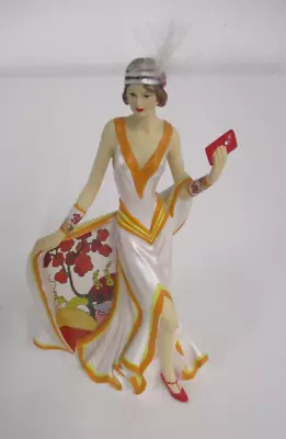 Bradford Exchange”Nights Of Jazz  Clarice Cliff Inspired Art Deco Figurine  #F3 • £15.99