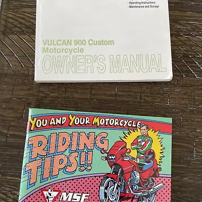 NOS- Genuine Kawasaki 2011 Vulcan 900 Custom Motorcycle  Owner's Manual • $25