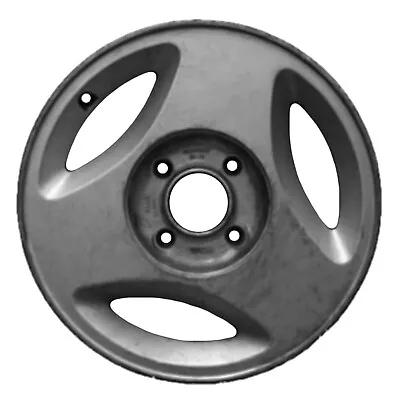 Refurbished 15x5.5 Painted Bright Sparkle Silver Wheel Fits 1988-1989 Saab 900 • $190.96