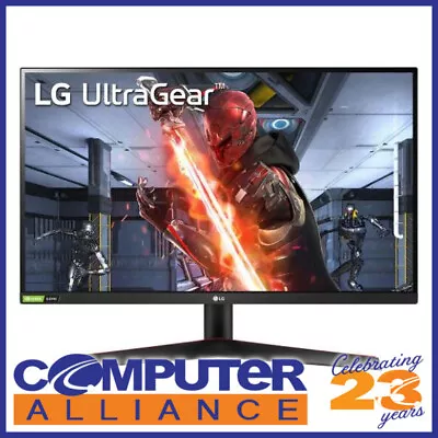 27  LG UltraGear 27GN800-B IPS QHD 144Hz Gaming Monitor • $409