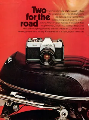 Mamiya/Sekor - 500 DTL Camera - Original Magazine Ad -  • $4.49