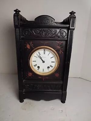 Vintage Rare Seth Thomas 1890 Bee Mantle Clock R Kaiser Aesthetic Movement Works • $346.50