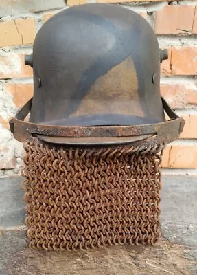 Face Plate Helmet M16 ORIGINAL Imperial German WWI WW1 Very Rare • $1550