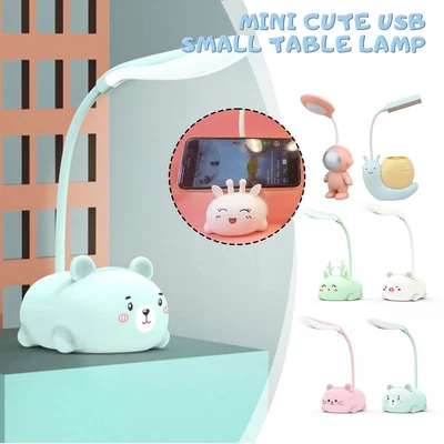$7.31 • Buy Mini Cat USB Lamp Adjustable Rechargeable LED Table Lamp Cartoon Night 2023 /