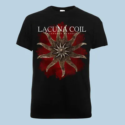 Lacuna Coil Band Unleashed Memories Black T-Shirt Short Sleeve SU7530 • $22.99
