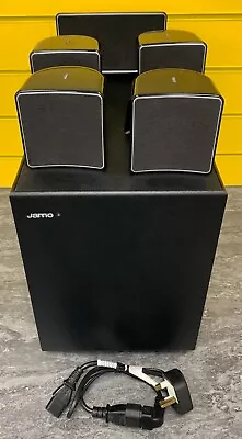 JAMO SUB 200 Subwoofer + JAMO 5.1 Home Cinema Surround Sound Speakers X 5 • £65