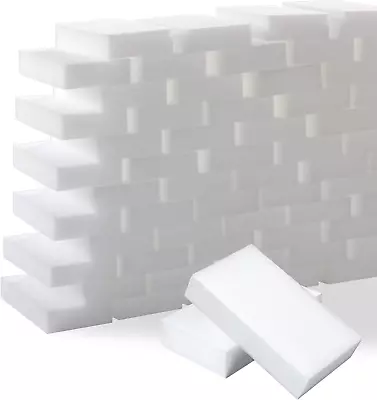 50 Pack Melamine Sponges Magic Cleaning Sponges In Bulk Melamine Foam For Dishes • $19.99