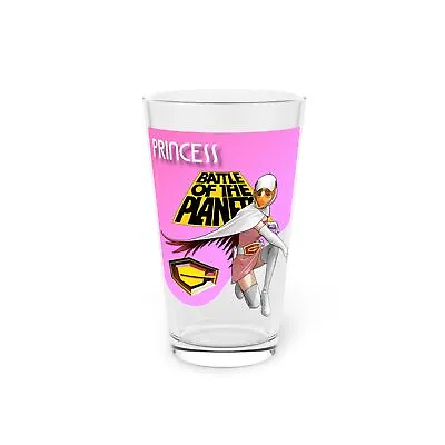 Battle Of The Planets (Princess) Pint Glass 16oz - G-Force - Gatchaman • $21.99