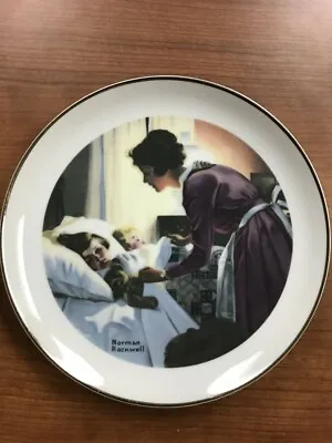 Norman Rockwell: A Mother’s Love Mothers Day 1976 Plate By Rockwell Society • $10