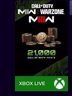 Cod Points Xbox 60% Off • $65