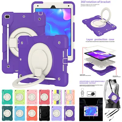 Shockproof Case Heavy Duty Cover +Strap For IPad 10/9/8/7/6/5th Gen Mini Air Pro • £24.67