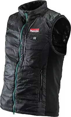 Makita DCV200ZXL 18V LXT Lithium-Ion Cordless Heated Vest X-Large Black • £103.11