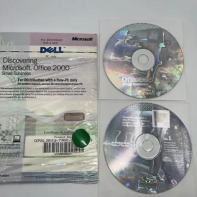 Discovering Microsoft Office 2000 Small Business-Opened • $9.99