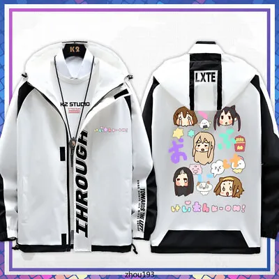 Anime K-on Akiyama Mio Cosplay Coat Casual Hoodie Jackets Winer Sweatshirts • $45.99