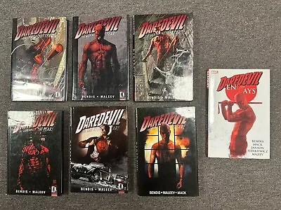 Daredevil The Man Without Fear Vol. 1-6 + EoD By Brian Michael Bendis Hardcover • £441.93