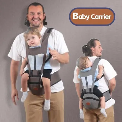 £13.80 • Buy Newborn Backpacks Baby Carrier Baby Child Kangaroo Hip Seat Infant Holder Wrap