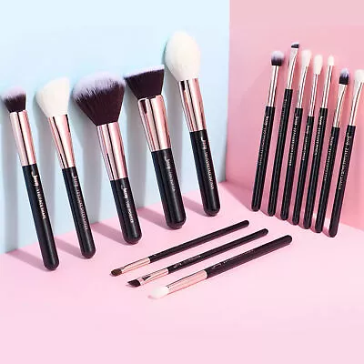 Jessup Makeup Brushes Set Power Foundation Eyeshadow Blending Make Up Brush • $30.23