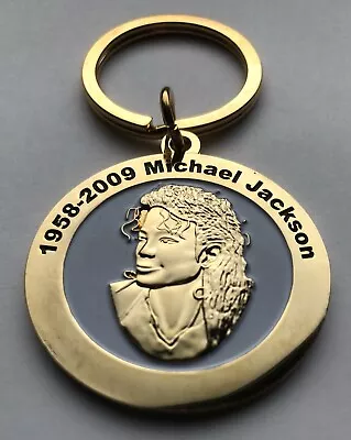 Michael Jackson Metal Keychain  • $10