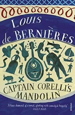 Captain Corelli's Mandolin By  Louis De Bernieres. 9780749397548 • £3.29