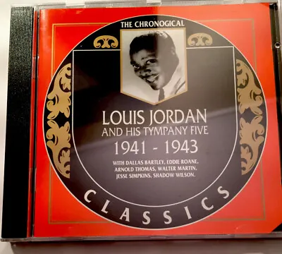 1941-1943 Louis Jordan Chronological IMPORT FRANCE Right Corner Cut RARE CD • $8