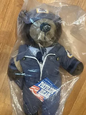 Vintage Patriot Bear NEW Mail Carrier Postal Mailman Teddy Bear Plush  20  • $40