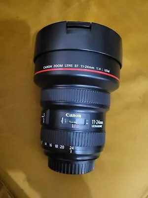 Canon Ef 11-24mm F/4 L Usm Ultra Wide Angle  Lens Very Good Condition  • £1050