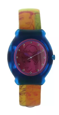 $29.99 • Buy Girl's Classic DISNEY SNAP Princess Watch Cinderella Pink Dial, Plastic Band