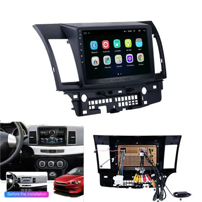 Car Android FM Radio Multimedia Player For Mitsubishi Lancer Navigation HeadUnit • $160.81