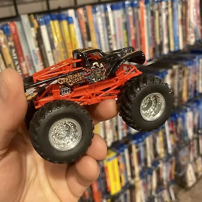 Captain's Curse Monster Jam Monster Truck Toy Red • $13.95