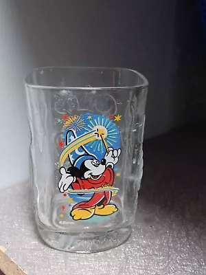 McDonald's 2000 Walt Disney World Epcot Sorcerer Mickey Mouse Glass (1 Glass) • $10